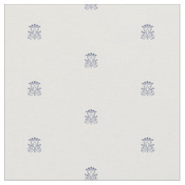 Tecido de padrão Ave Maria Monograma