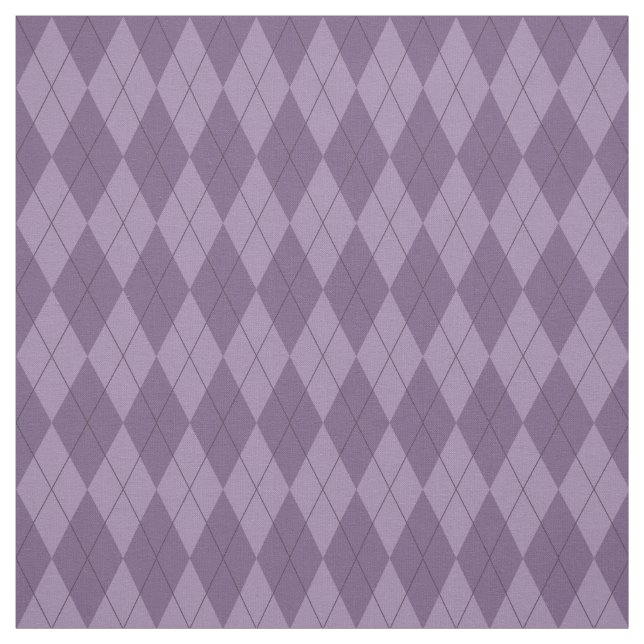 Tecido de Padrão de Argyle Roxo (Modelo)