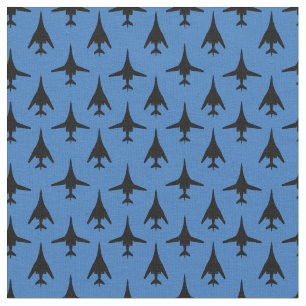 Tecido de padrão de bombista espiritual azul B-1