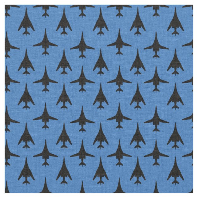Tecido de padrão de bombista espiritual azul B-1 (Detalhe)