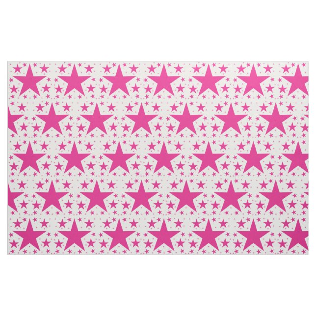 Tecido de Padrão de Coleção Superstar Rosa (Fat Quarter)