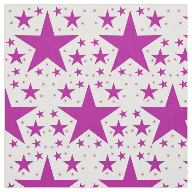 Tecido de Padrão de Coleção Superstar Roxo (Modelo)