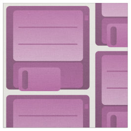 Tecido de Padrão de Disquete Roxo