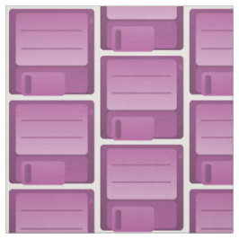 Tecido de Padrão de Disquete Roxo