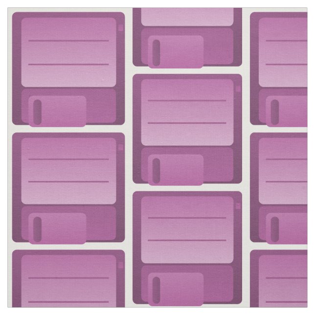 Tecido de Padrão de Disquete Roxo (Modelo)