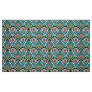 Tecido de padrão de Paisley Moderno Elegante