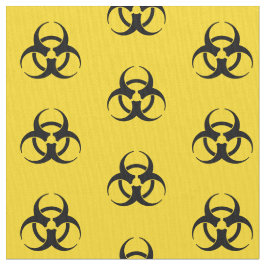 Tecido de Padrão de Símbolo de Risco Biológico