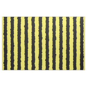 Tecido de Padrão de Stripes Semelhantes a Abelhas