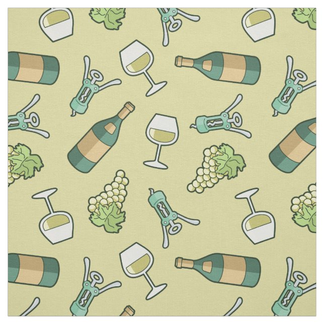 Tecido de Padrão de Vinho Branco (Modelo)