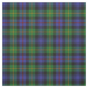 Tecido de padrão de Xadrez verde e violeta azul