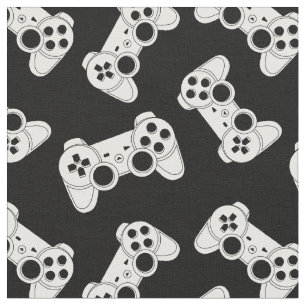 Tecido de Padrão do Controlador de Jogo de Vídeo