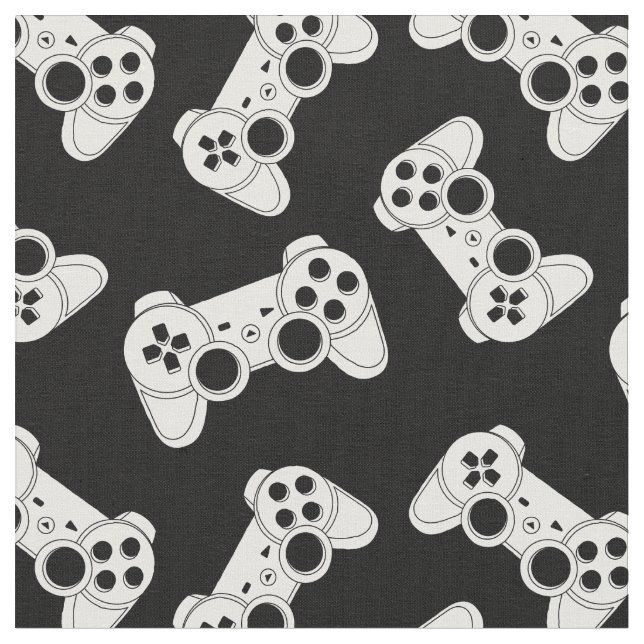 Tecido de Padrão do Controlador de Jogo de Vídeo (Detalhe)