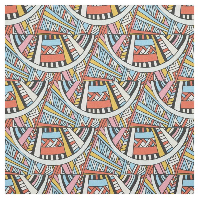 tecido de Padrão Geométrico abstrato (Modelo)