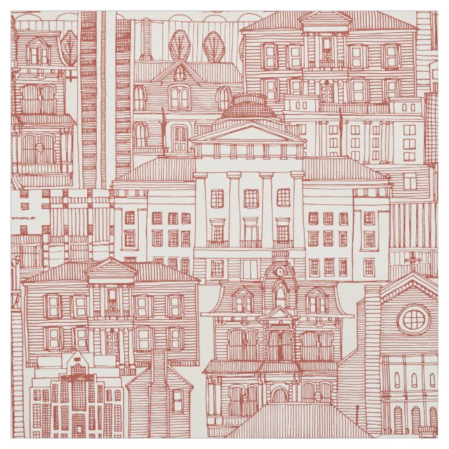 Tecido de paprika Raleigh NC toile (Modelo)
