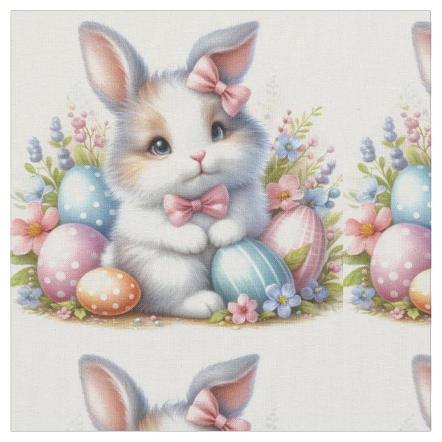 Tecido de Páscoa 🐰 (Detalhe)