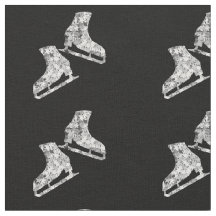 tecido de patinação no gelo - skates para figuras 