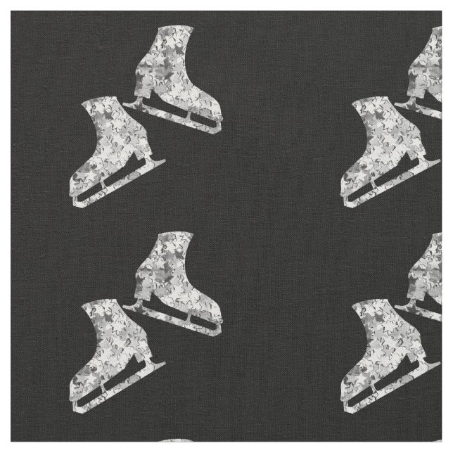 tecido de patinação no gelo - skates para figuras  (Detalhe)