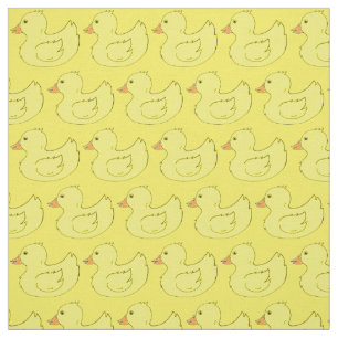 Tecido de Patos de Borracha Amarelos Ducky Bathtub