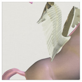 Tecido de Pegasus cor-de-rosa
