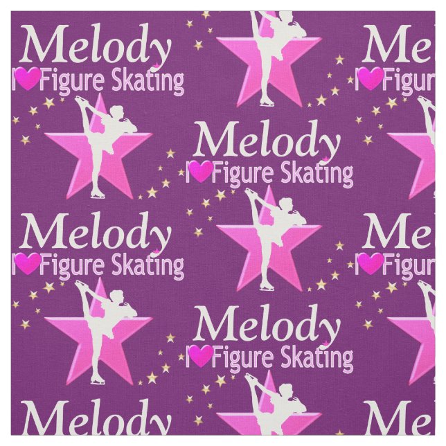 TECIDO DE PINK FIGURE SKATER (Modelo)