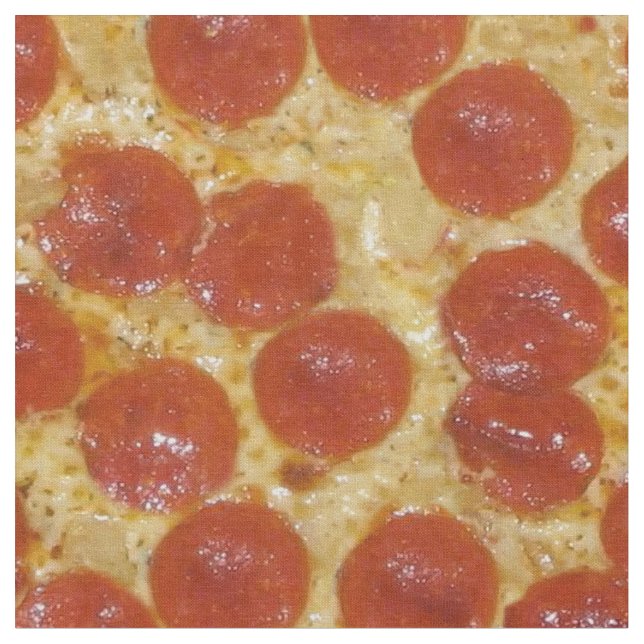 tecido de pizza de pepperoni (Detalhe)