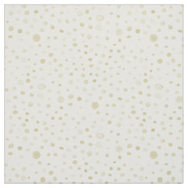 Tecido de Pontos de Aquarela de Confetti Dourado