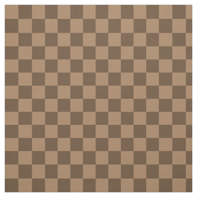 Tecido de Quadrados de Chocolate Suave (Modelo)