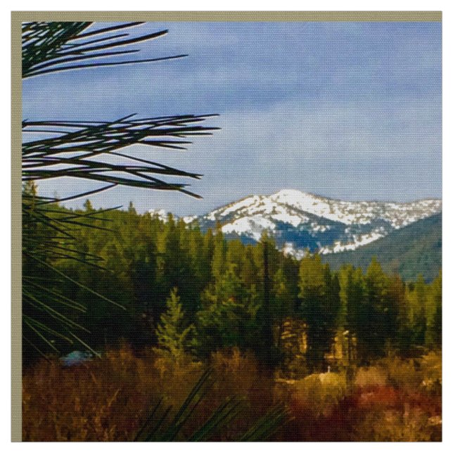 Tecido de queda de montanha (Modelo)