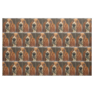 tecido De Raça De Cão De Cão Basset