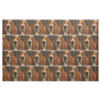 tecido De Raça De Cão De Cão Basset