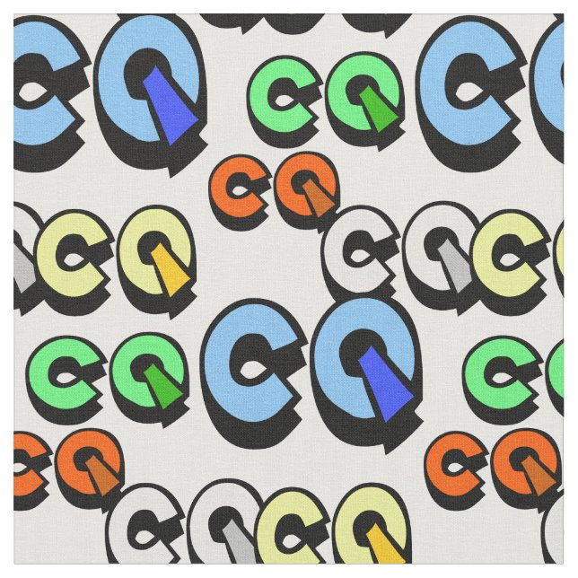 Tecido de rádio Colorida Ham (Detalhe)