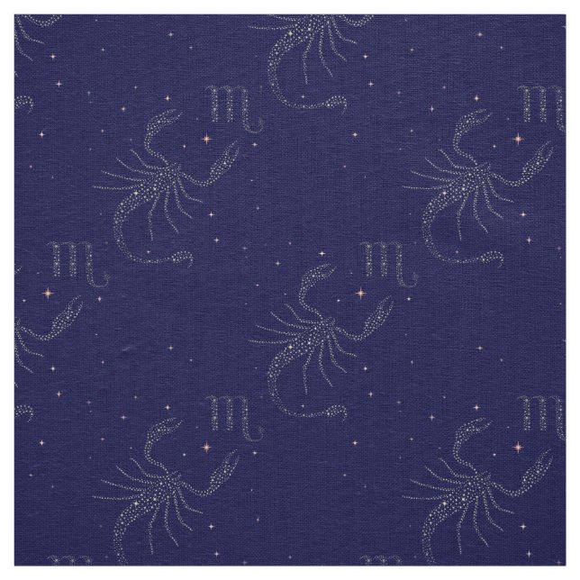 tecido de scorpio de estrelas (Modelo)