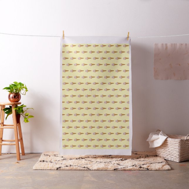 Tecido de Sorvete de Aquarela (amarelo) (In Situ)
