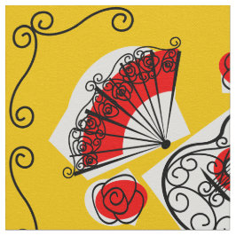 Tecido de Souvenirs de Espanha