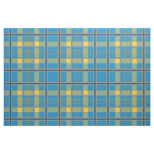 tecido de tartan xadrez escocês (Jarda)