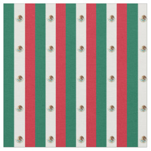 Tecido de tendências do México e da bandeira mex