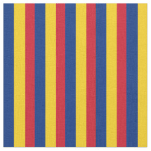 Tecido de tendências romeno Flag & Romênia /fash