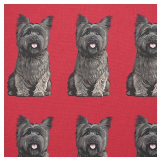 Tecido de Terrier Cairn Cute (Modelo)