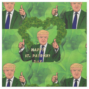 tecido de trump do Dia de São Patrício