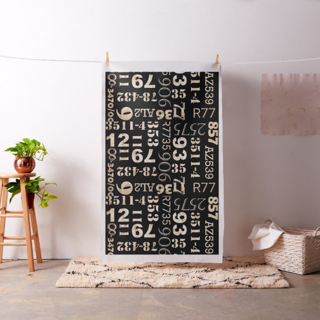 Tecido de Upholstery da tipografia (In Situ)