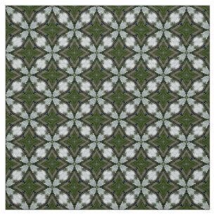 Tecido de Upholstery do teste padrão da verde