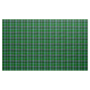 Tecido de Xadrez azul e azul Stewart Tartan