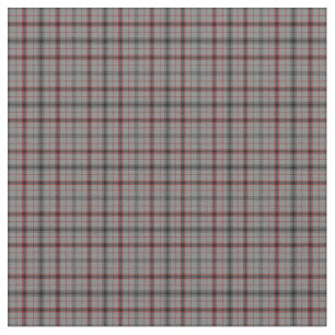Tecido de Xadrez Crimson n Grays