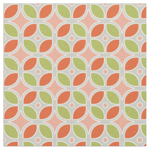 Tecido Decoração quadrada retro moderna do teste padrã