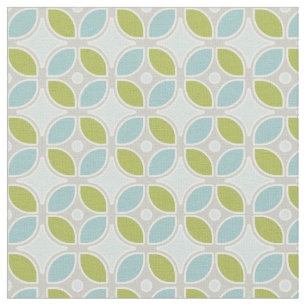 Tecido Decoração quadrada retro moderna do teste padrã