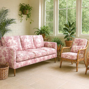 Tecido Decoração Romântica Rosa Cottagecore Rococó Countr