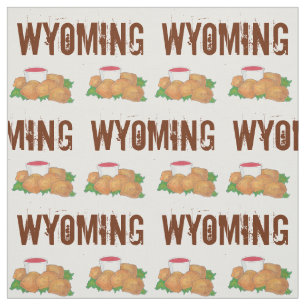Tecido Deep Fried Rocky Mountain Prairie Oysters Wyoming