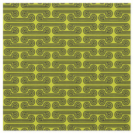 Tecido Deimos em tons de verde amarelo