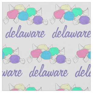 Tecido Delaware Boardwalk Sal Water Taffy Candy Beach DE