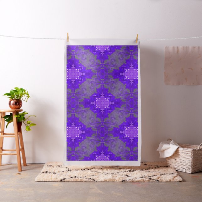 Tecido Delícia de lavanda... (In Situ)